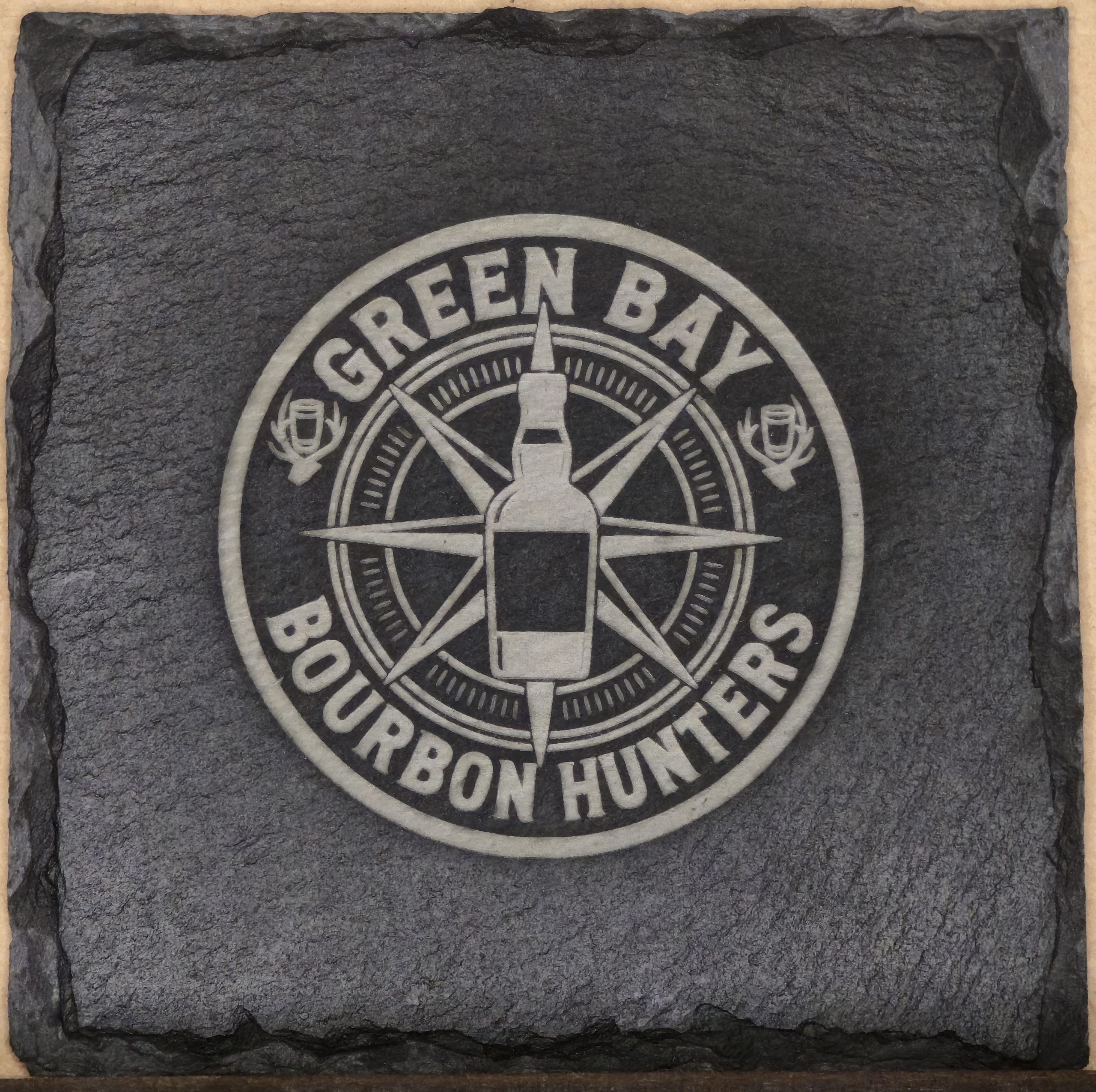 Square Slate Coaster