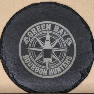 Round Slate Coaster